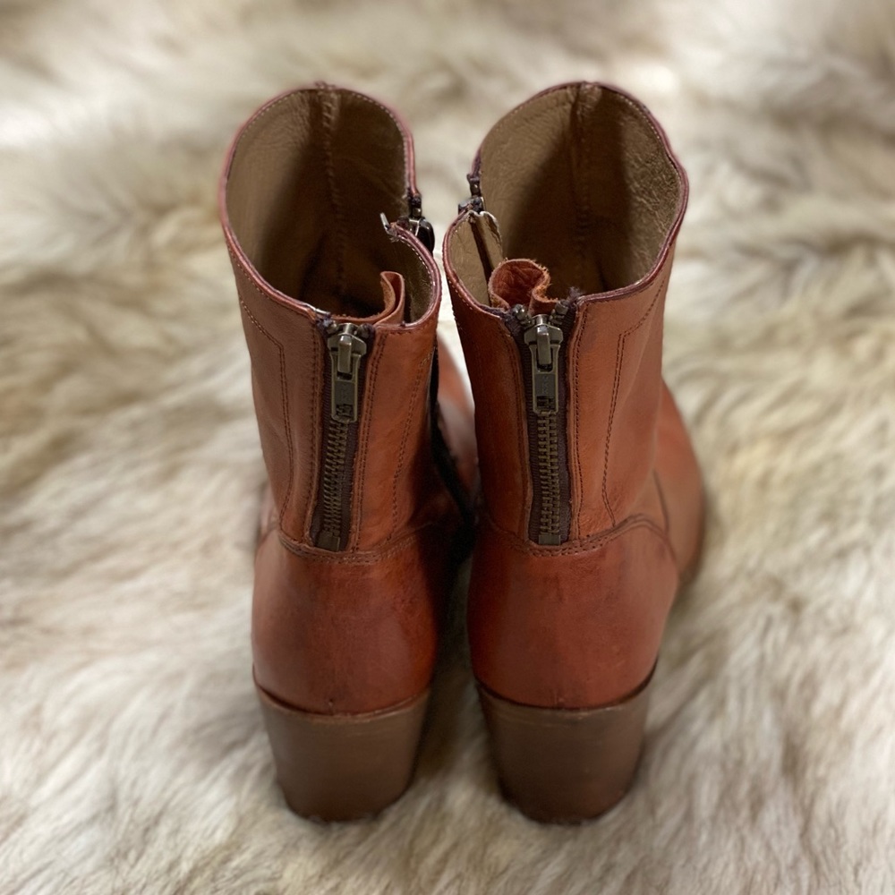 Dolce Vita Leather Ankle Boots, Size 10 - Picture 6 of 14